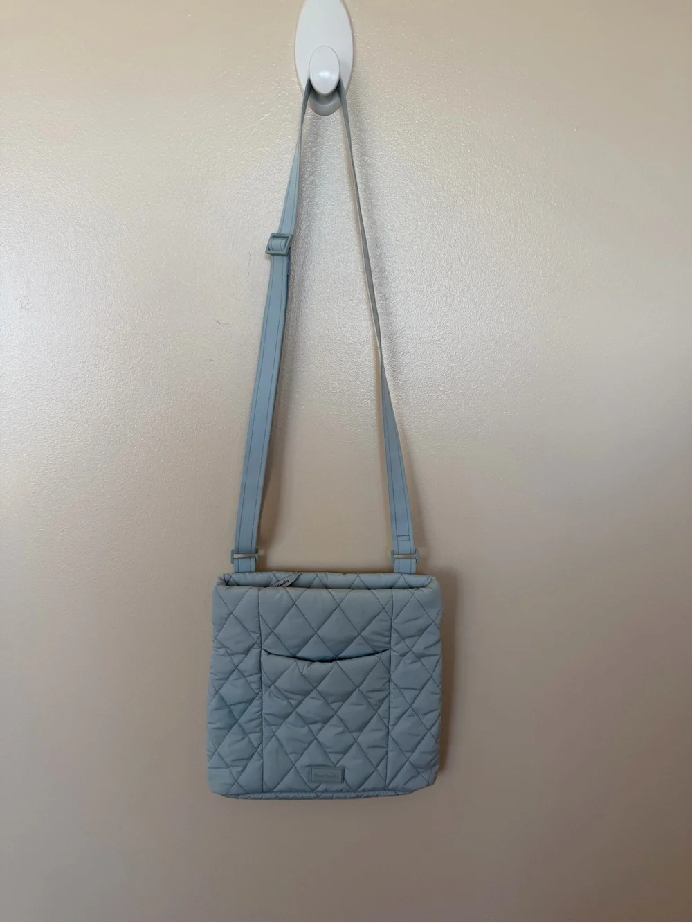 VERA BRADLEY Ultralight Hipster Vintage Denim Light Blue Crossbody Bag Purse